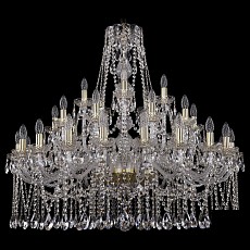 Подвесная люстра bohemia ivele crystal 1413 1413-20-10-5-360-g
